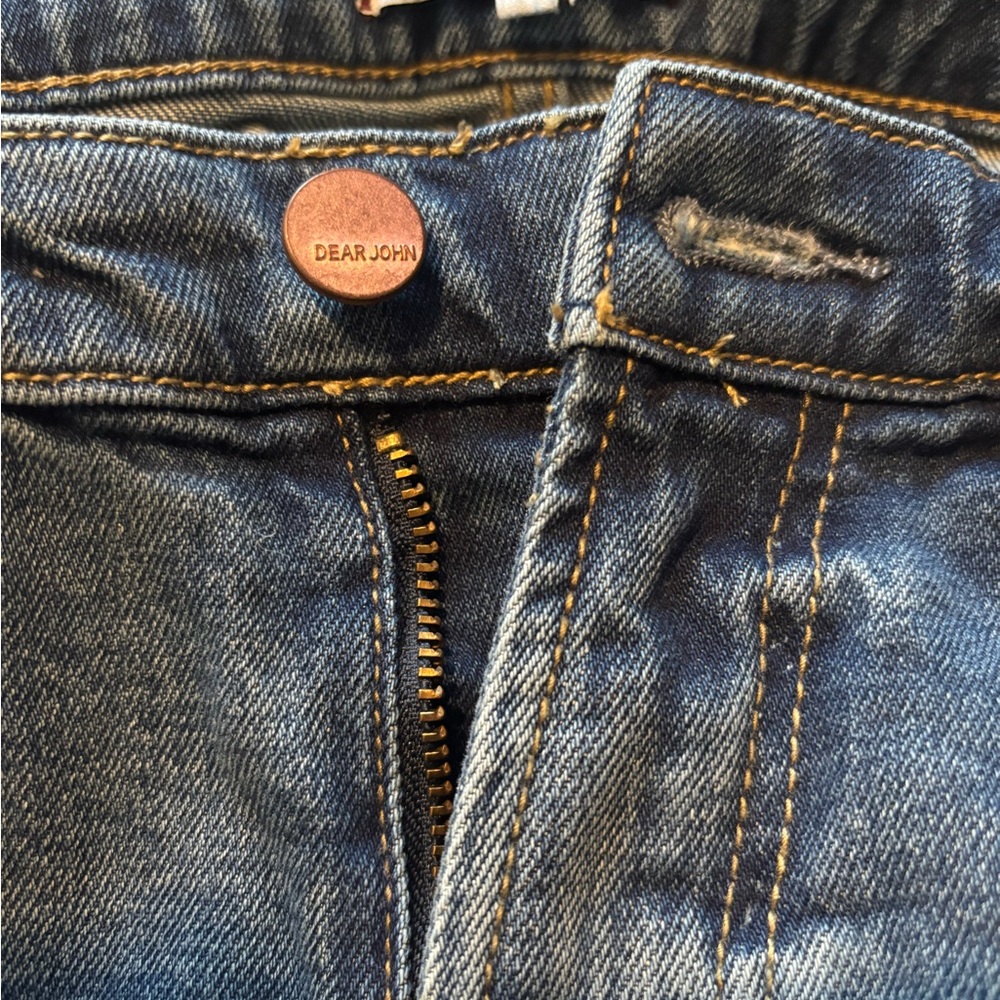 Dear John Women's Distressed Blue Jeans - Size 27 - Picture 9 of 9